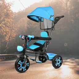Tricycle with Parent Push Best For 1 to 5 Years Baby Kids Tricycle-20