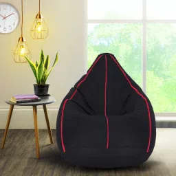 XXXL Premium Leatherette Teardrop Bean BagWith Bean Filling-image-74