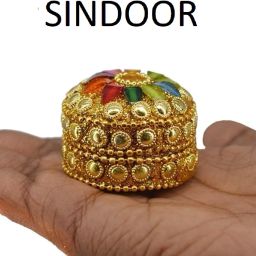 Perfect Herbal Sindoor with Handcrafted Box Powder SINDOOR-image-3