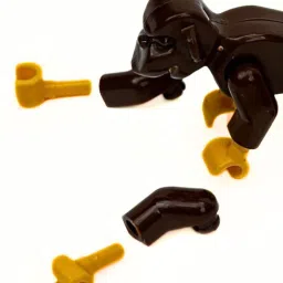 yellow tommy Monkey Figures with Yellow Hands & Feet | Part 2550 |PACK OF 20| image 4