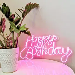 1 LEDs 0.4 m Pink Steady Strip Rice Lights-image-50
