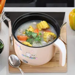 Stainless Steel Steamer, Tempered Glass Lid, Multicolor 3-In-1 500W Cooker Multi Cooker Electric Kettle-image-44
