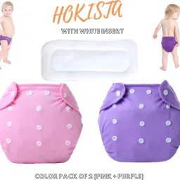 100% Cloth Diapers for Babies Washable & Reusable Diaper 3M-3Y-image-17