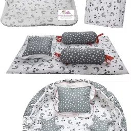 Baby Complete Sleeping Essentials(0-6 Months) Standard Crib-image-5