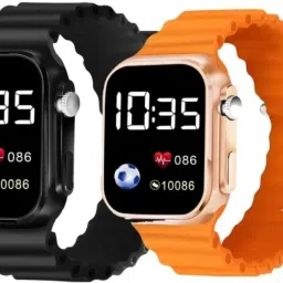 NEW GENERATION LED BLACK AND ORANGE DIGITAL WATCH Digital Watch - For Boys & Girls DIGIORABL-image-5
