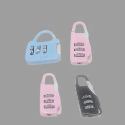 Set of 4 Number Locks, Number Combination Lock for Luggage, Bag, Travelling Combination Lock-28