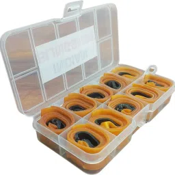10-Pack Gold Replacement Flat Bands | 20CM | 1MM | Heavy-Duty Natural Latex Slingshot-image-9