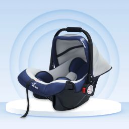 Cozy 3 Point Safety Harness with UV Canopy For 0 to 15 Months Babies Baby Carry Cot-13