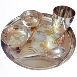 Pack of 5 Stainless Steel Dinner Set-17