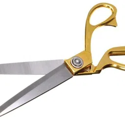 Stainless-Steel Scissors, Gold and Silver for Cloth Cutting (10 Inches) Scissors-image-79