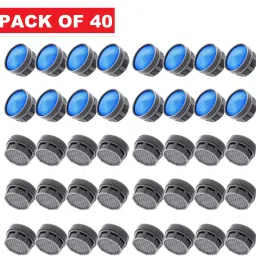 - Aerator Foam Flow High-Pressure Water Tap Replacement ( PACK OF 40 ) for Taps Aerator Foam Flow Faucet-picture-17