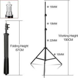 ADZOY PREMIUM Ring Light 12" (30cm) with 6.9 feet tripod Stand with mobile phone clip ,30W Dimmable LED Ring Light with Remote Control and Touch Key Ring Flash image 3