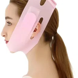 V Face Lift Mask – Chin & Cheek Slimming Band | Double Chin Reducer Belt Face Shaping Mask-image-32