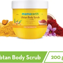 Ubtan Body Scrub for Tan Removal with Turmeric & Saffron Scrub-78