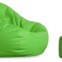 giglick 4XL 4XL Bean Bag With Relaxing Footrest Bean Bag ChairWith Foam Filling image 3