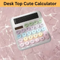 Desktop Calculator, 12-Digit Large LCD and Large Buttons for Office, Homes C297 Basic Calculator-62