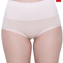 Glamoras Pack Of 2 Striped High Waist Hipster Brief-image-78
