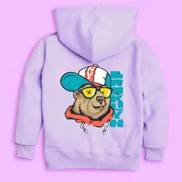 BAESD Kids Graphic Printed Hooded Fleece Sweatshirt-image-81