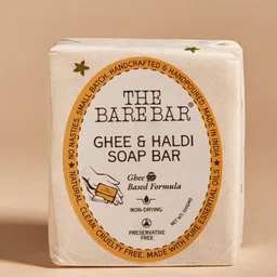 The Bare Bar Non-Drying Ghee & Haldi Soap Bar - 100g-32