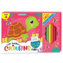 Dreamland Set Of 4 Cute Toddlers Colouring Fun Book-image-3