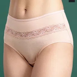 Dresserry Pack of 2 High-Rise Laced Hipster Briefs-45