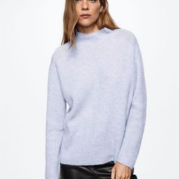 MANGO Women Grey Solid SustainablePullover-image-17