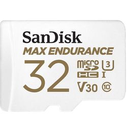 SanDisk V30 32GB MAX Endurance microSDHC Card with Adapter image 1
