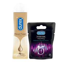 Durex Set of Intense Vibe Ring & Real Feel Lubricant - 50 ml-47