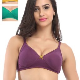 Clovia Pack Of 3 Bra-picture-44