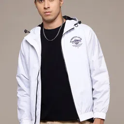 The Roadster Lifestyle Co. Hooded Tailored Jacket-57