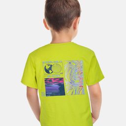 Gini and Jony Boys Graphic Printed Cotton T-shirt-54