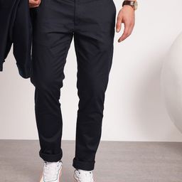 Nautica Men Slim Fit Chinos Trousers-image-49
