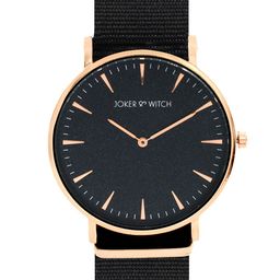 JOKER & WITCH Unisex Black Analogue Watch AMWW336-50