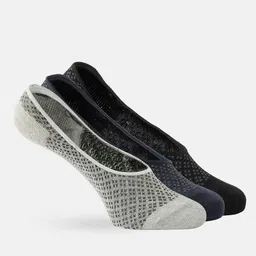 Roadster Men Pack of 3 Patterned Shoe Liners-image-13