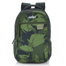 Safari Unisex Green Graphic Backpack-41