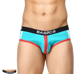 BASIICS by La Intimo Men Pack of 2 Briefs BCSBR080B045-8