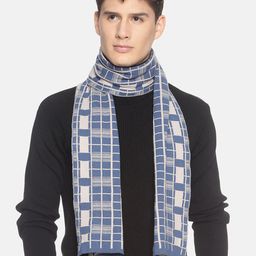 513 Men Beige & Red Woven Design Mufflers-picture-10