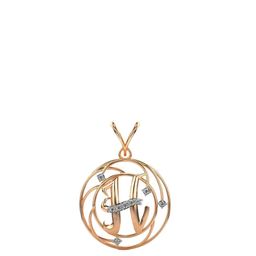 VALANOVA Women Sterling Silver Diamond Pendant 0.15cts-image-102