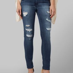 Park Avenue Woman Blue Regular Fit Jeans-image-95