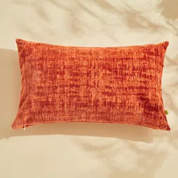 Home Centre Celebrations Brown Rectangle Shaped Cushion Cover-image-5