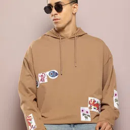 Kook N Keech Men Printed Hooded Sweatshirt-image-41