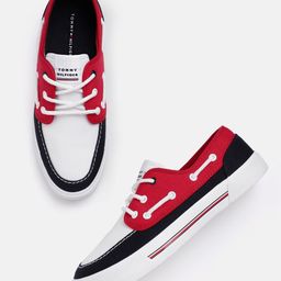 Tommy Hilfiger Men Colourblocked Sneakers-image-39