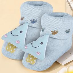 Baby Moo Infants Kids Pink Cotton Socks Booties-image-48