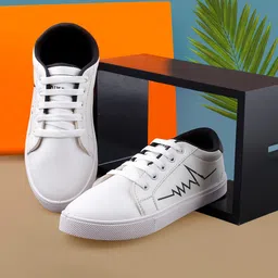 DEAS Women Printed Lace Up Lightweight Sneakers-image-2