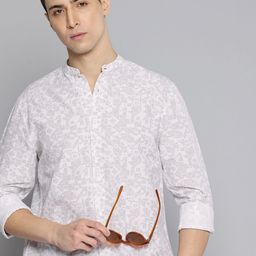 Flying Machine Geometric Printed Pure Cotton Casual Shirt-picture-25