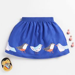 Here&Now X Game Begins Girls Printed Flared Skirt-image-75