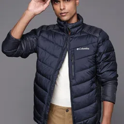 Columbia Men Blue Outdoor Puffer Jacket-image-30