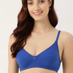 DressBerry Blue Solid Everyday Bra-picture-32