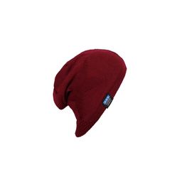 Bunnywave Unisex Maroon Self Design Beanie-picture-31