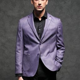 RARE RABBIT Men Drew Tailored Fit Notched Lapel Single-Breasted Blazer-54